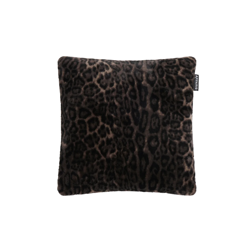 Brenn Dark Leopard Pillow