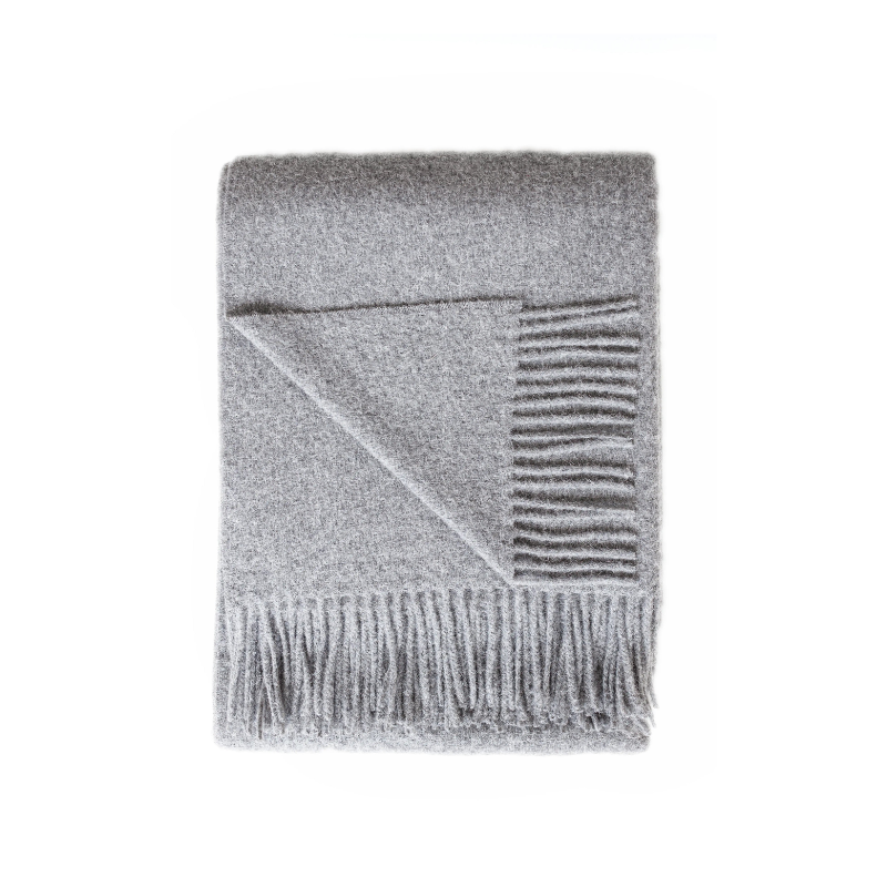 Light Grey Cardiff Throw