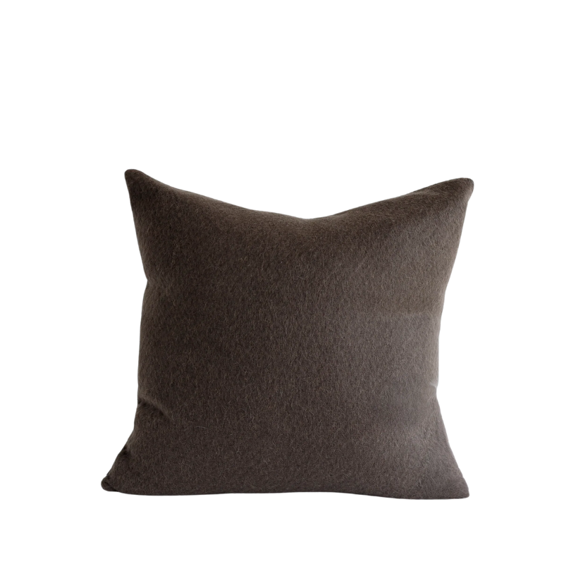 Chocolate Cardiff Pillow