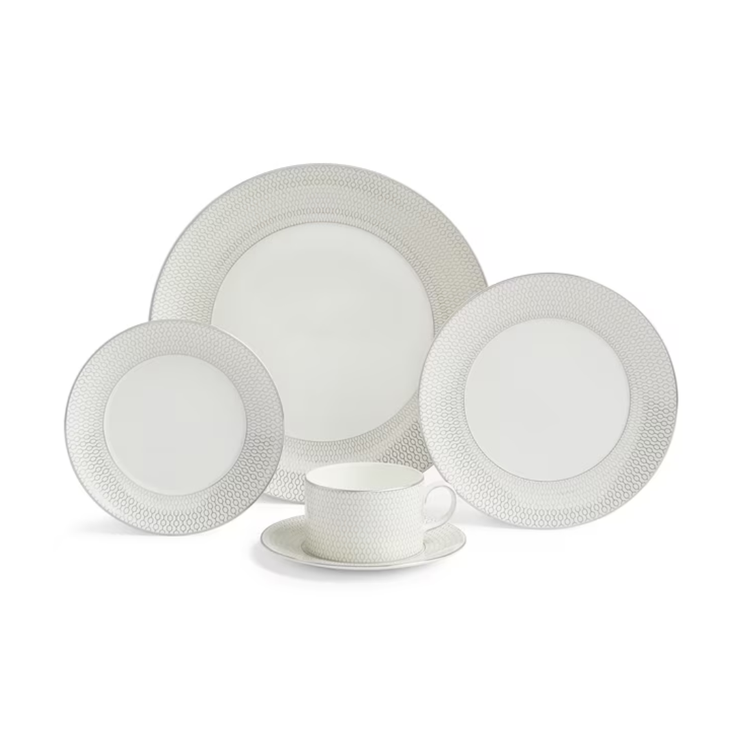 Gio Platinum 5 Piece Place Setting