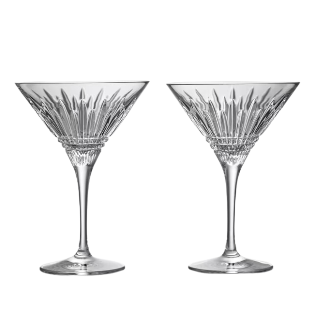 Waterford Lismore Martini Set