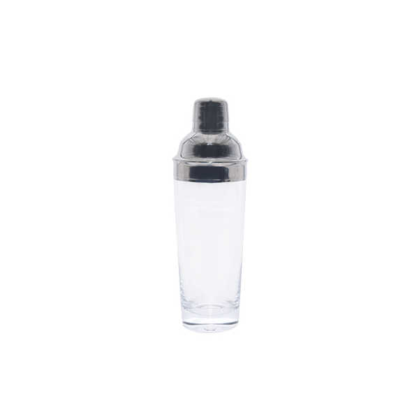 Shaker à cocktail en verre