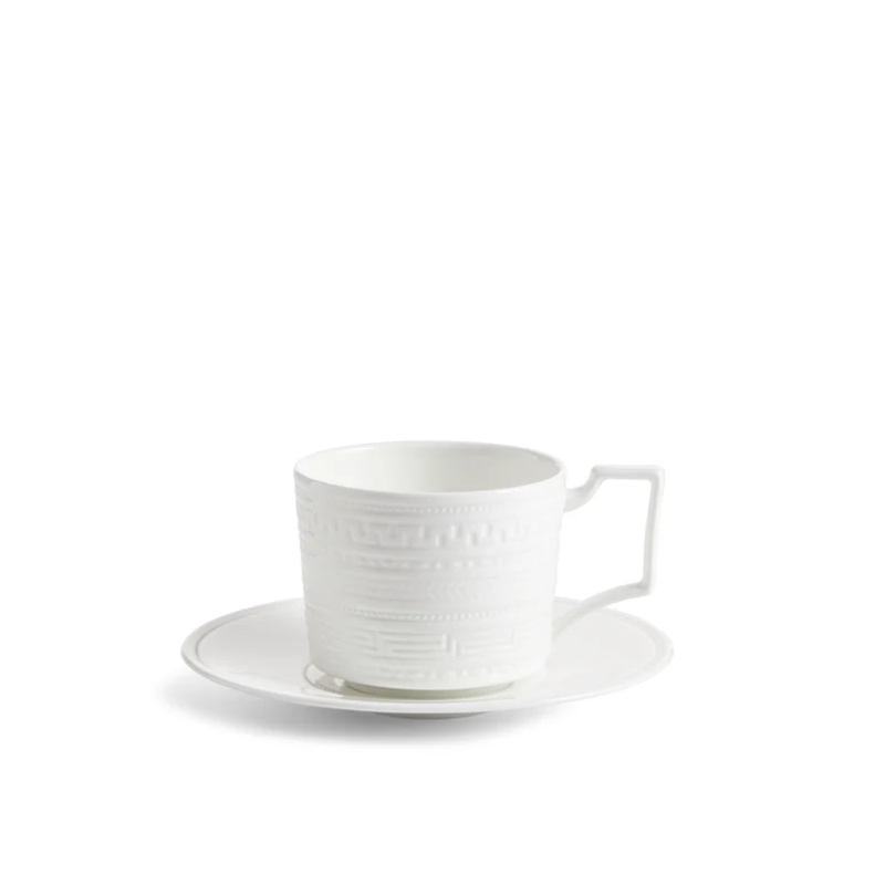 Intaglio Teacup &amp; Saucer Set