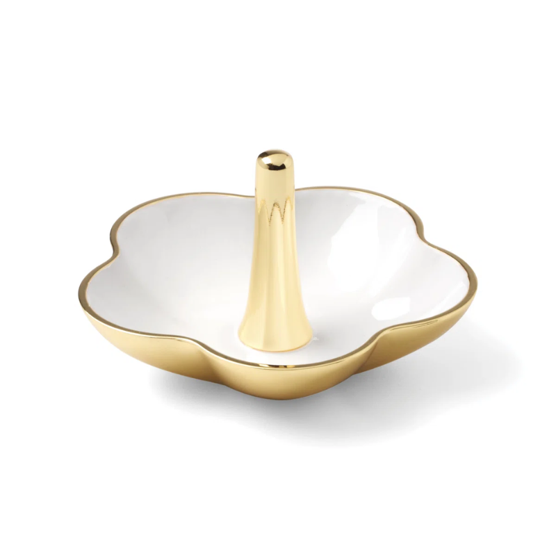 Kate Spade White Make it Pop White Ring Dish