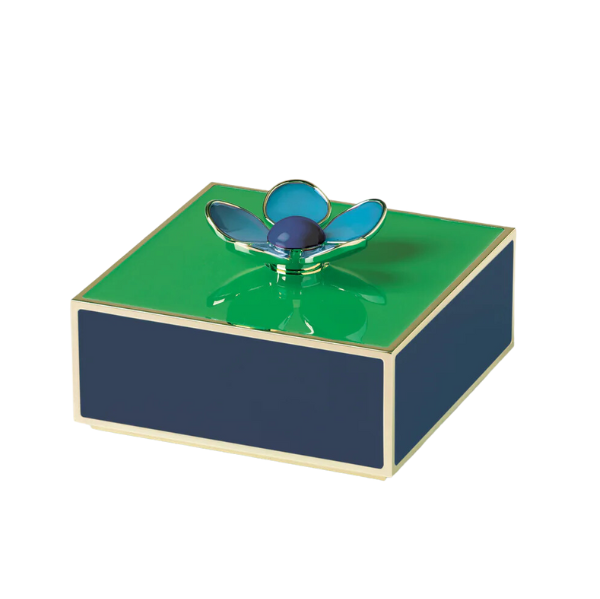 Kate Spade Green Make It Pop Floral Box