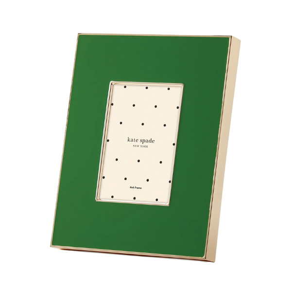 Cadre Kate Spade vert Make It Pop 4x6