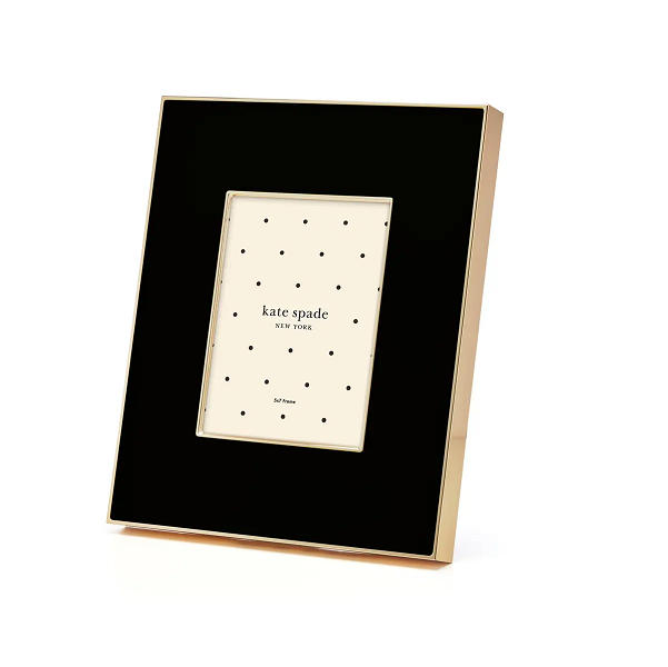 Kate Spade Black Make It Pop 5x7 Frame