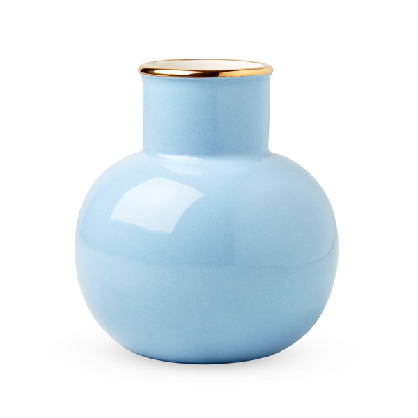 Kate Spade Blue Small Make It Pop Vase