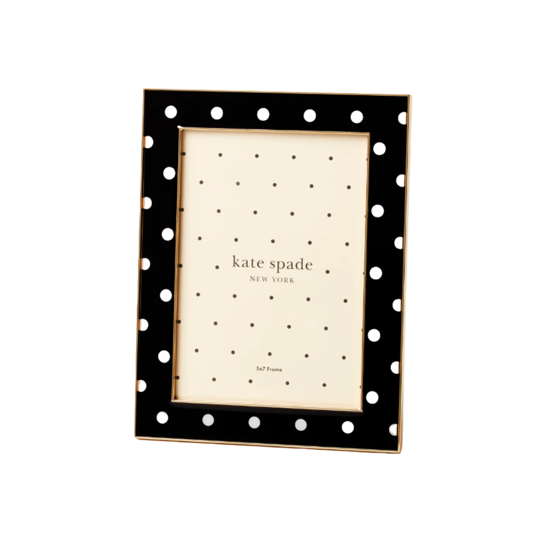 Kate Spade Sitting Pretty Dot 5x7 Frame