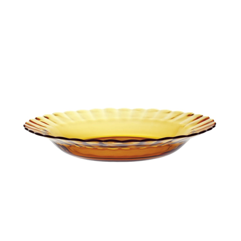 Picardie Amber Deep Plate