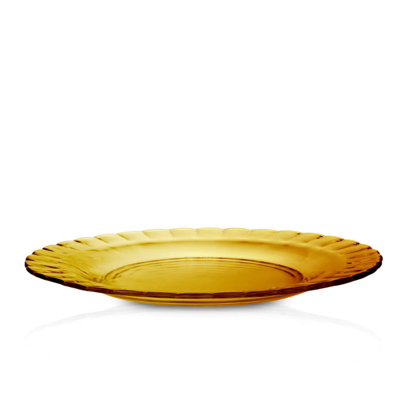 Picardie Amber Dinner Plate