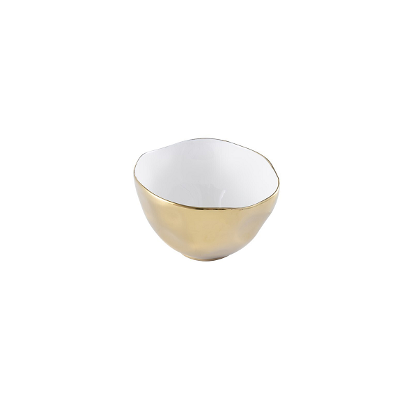 Moonlight Medium Gold Bowl - Boutique Marie Dumas