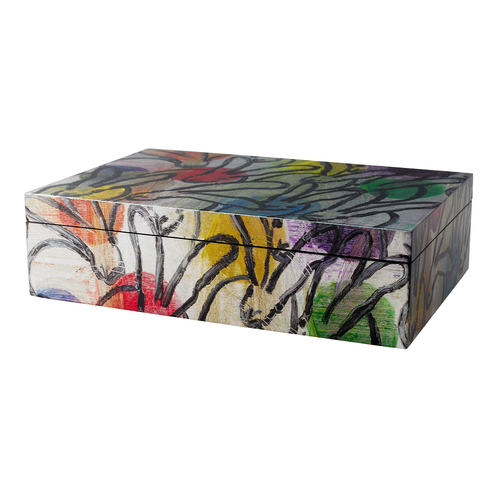 Hunt Slonem Bunnies & Orbs Box