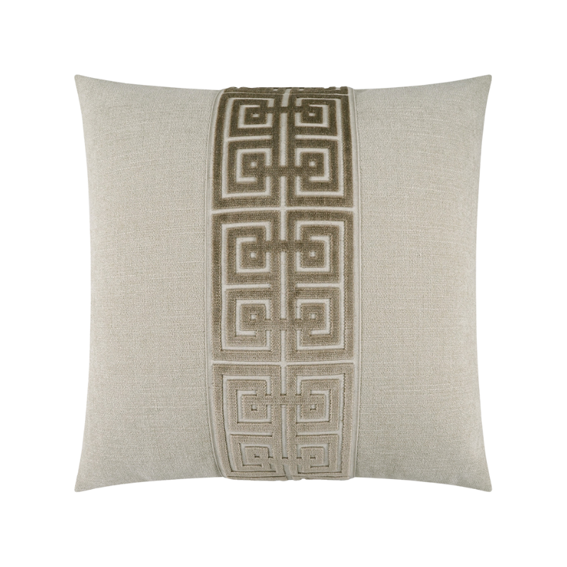 Toasty Beige Square Pillow
