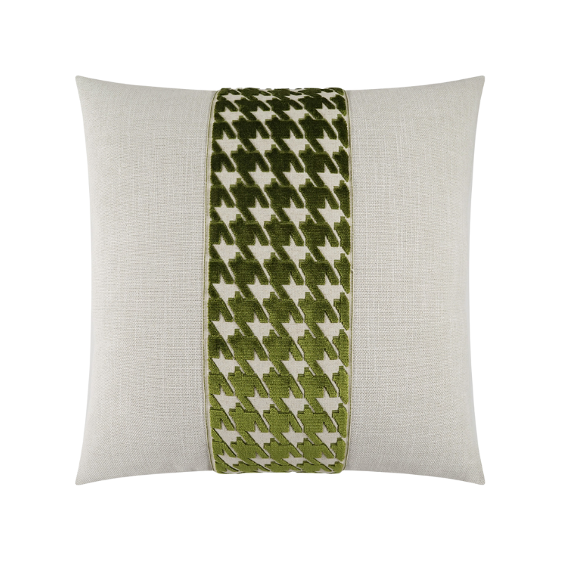 Iris Kiwi Square Pillow