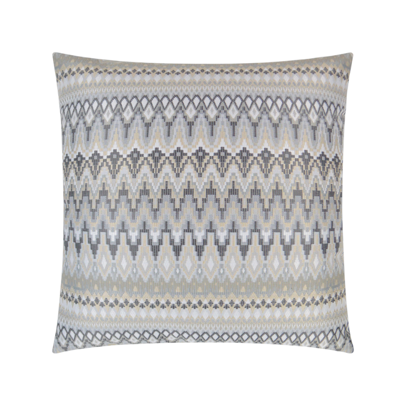 Katy Silver Square Pillow