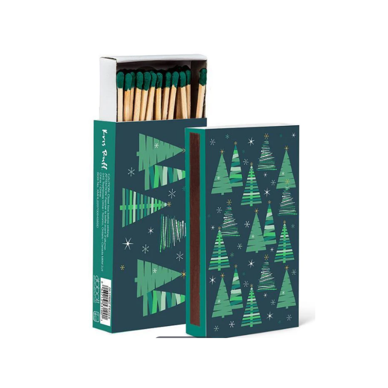 Retro Graphic Tree Matches