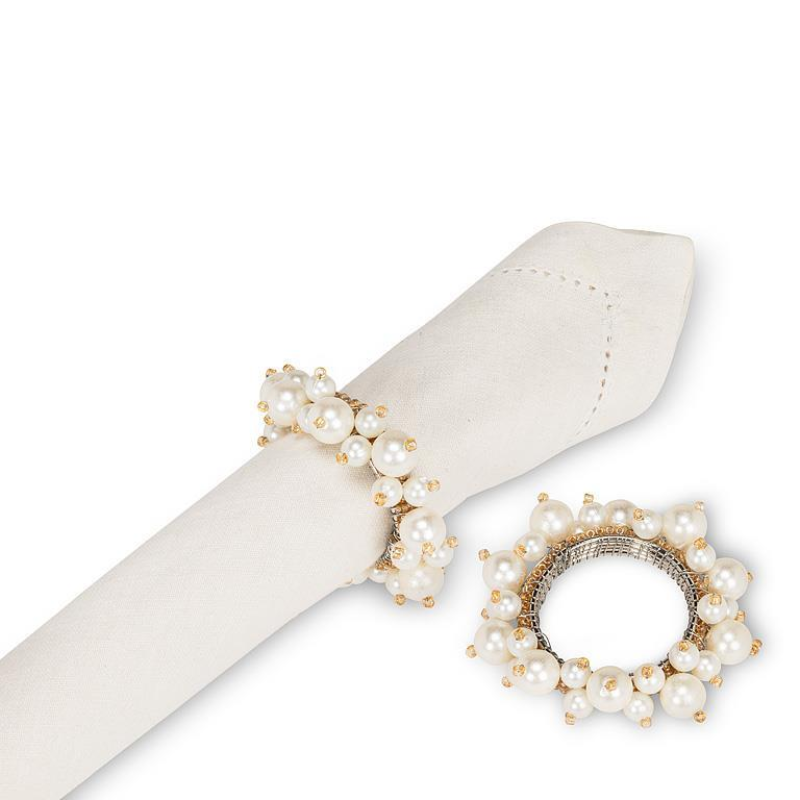 Pearls &amp; Beads Napkin Ring