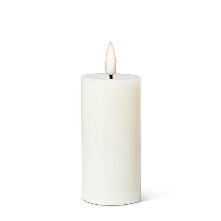 Sand Flameless LED 2x4 Pillar Candle