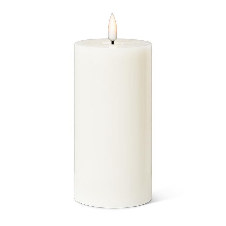 Sand Flameless LED 3x6 Pillar Candle