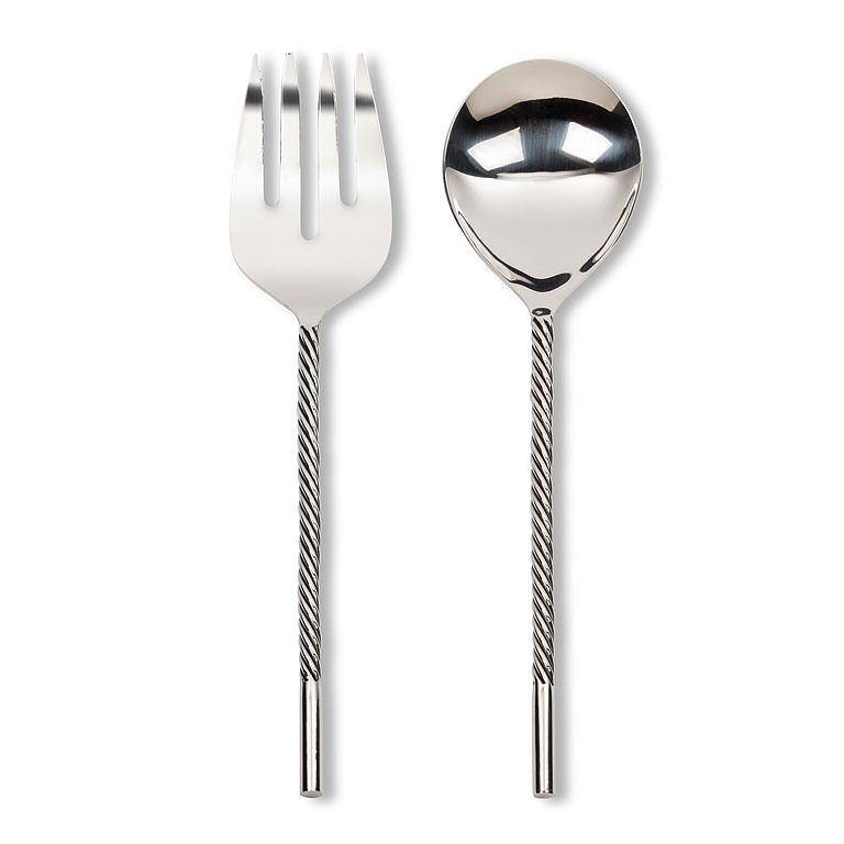 Twist Handle Salad Servers