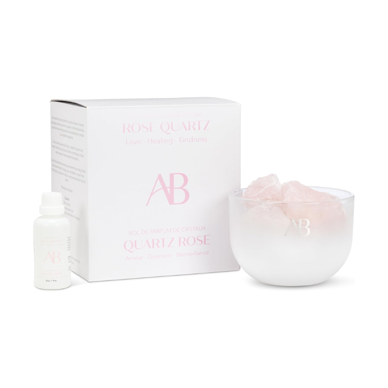 Aromabotanical Rose Quartz Fragrance Bowl