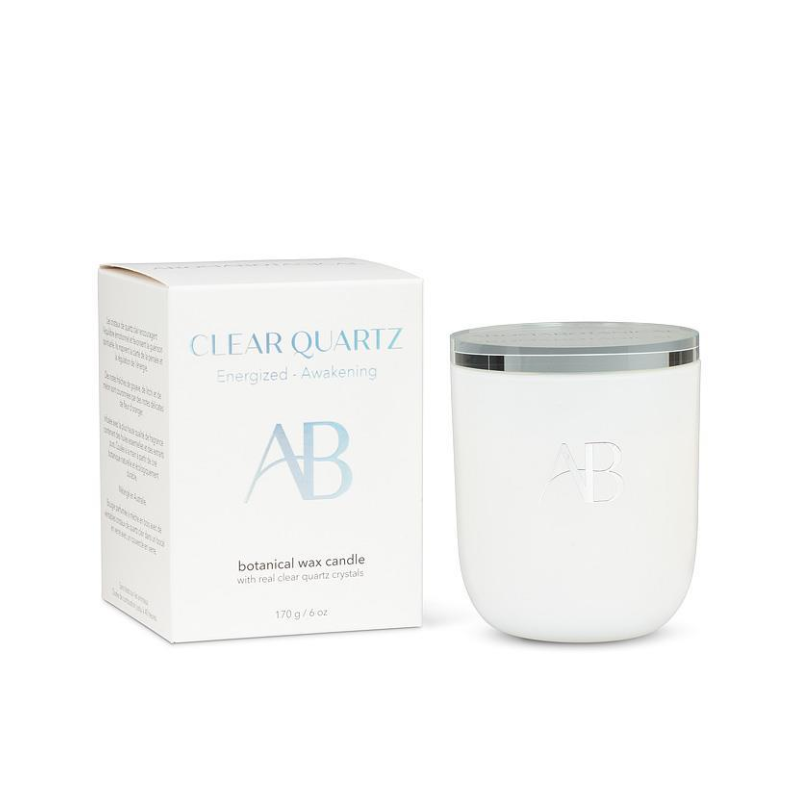 Aromabotanical Small Clear Quartz Candle
