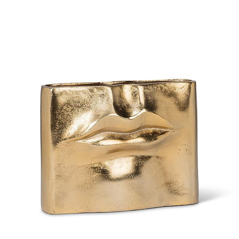 Small Gold Lips Vase