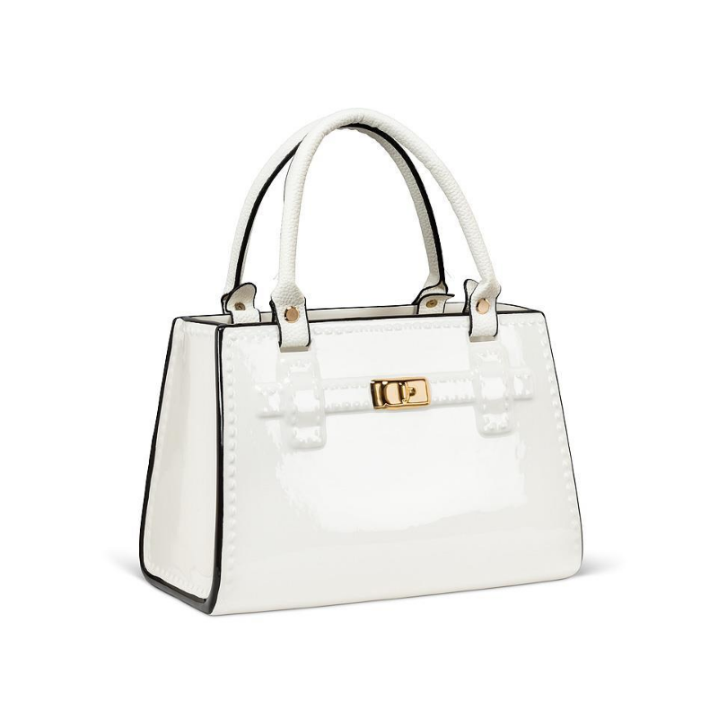 White Handbag Vase