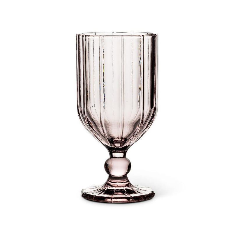 Pink Panel Goblet