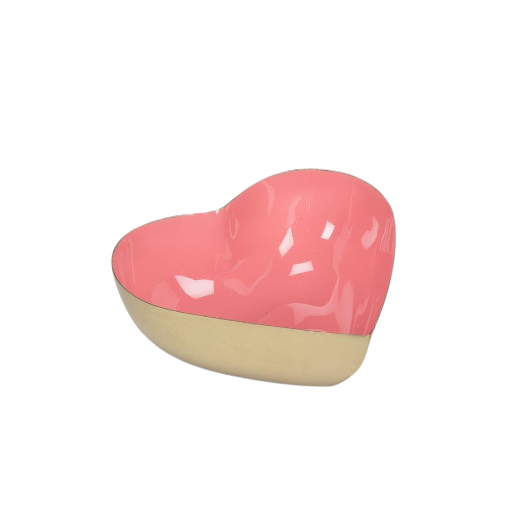 Heart Pink Bowl 4.5"