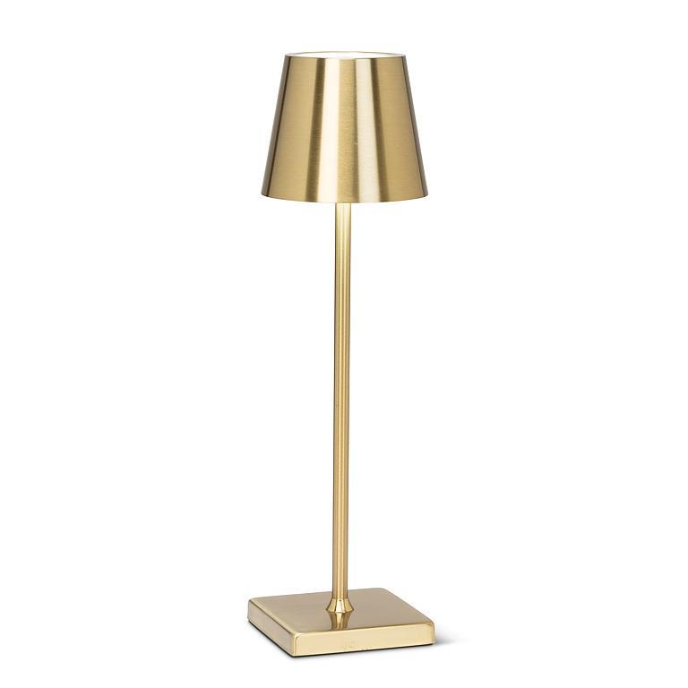 Classic Shade LED Gold Table Light
