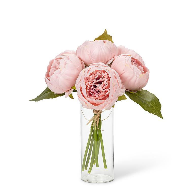 Full Pink Peony Bouquet