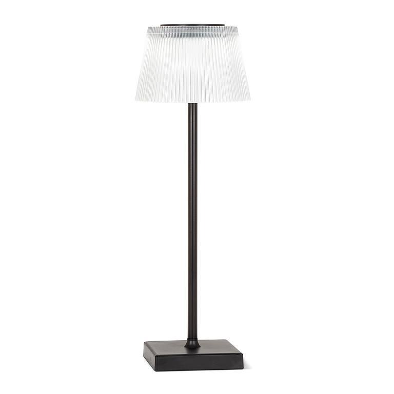 Frost Fluted Shade Table Lamp