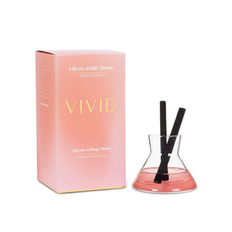 Citrus White Linen Diffuser