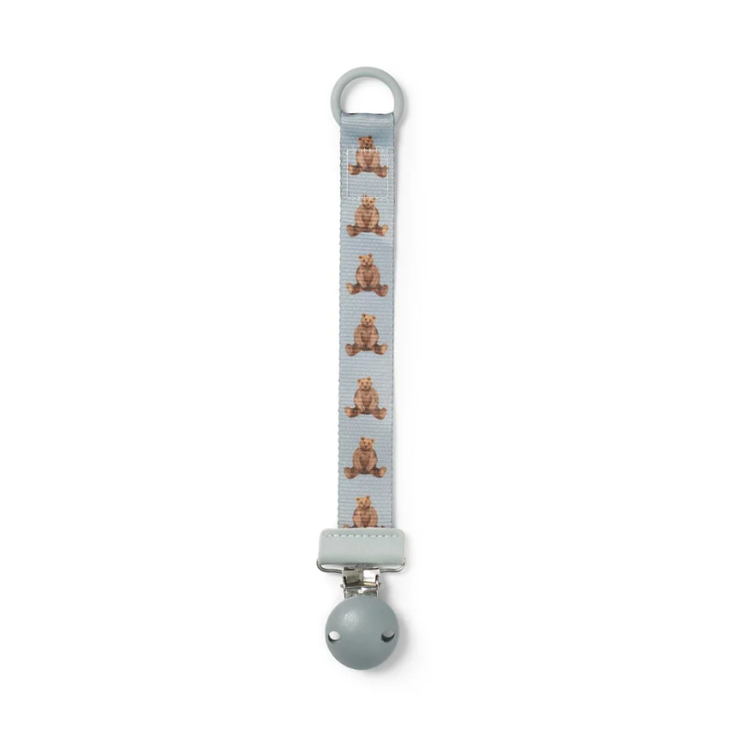 Billy The Bear Pacifier Clip