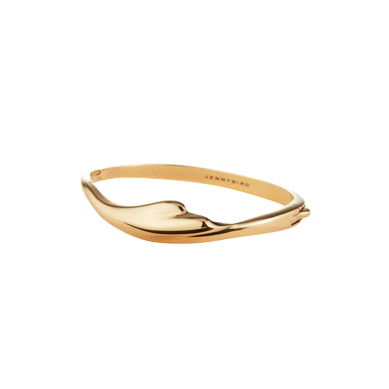 Jenny Bird Gold Portia Bangle