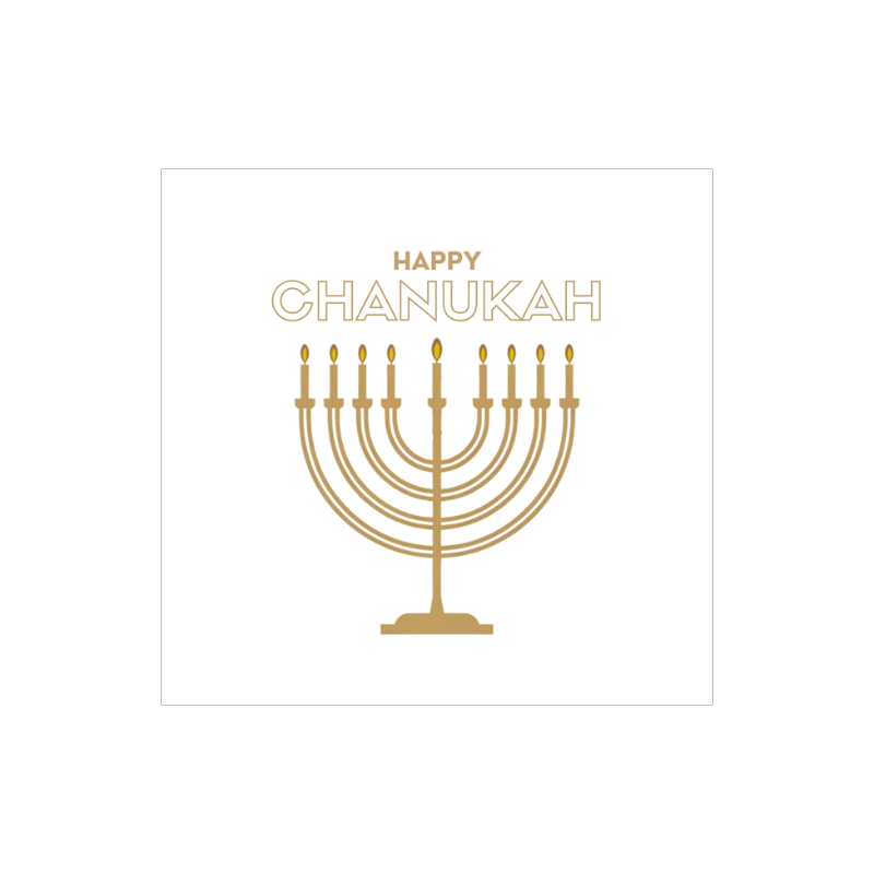 Hannukah Cocktail Napkins