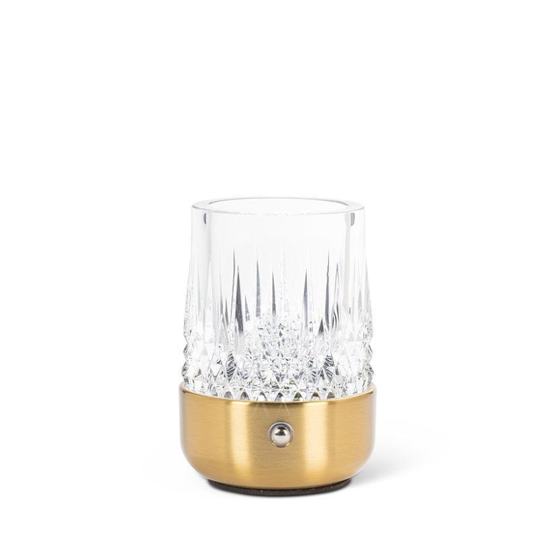 Crystal Gold LED Lamp