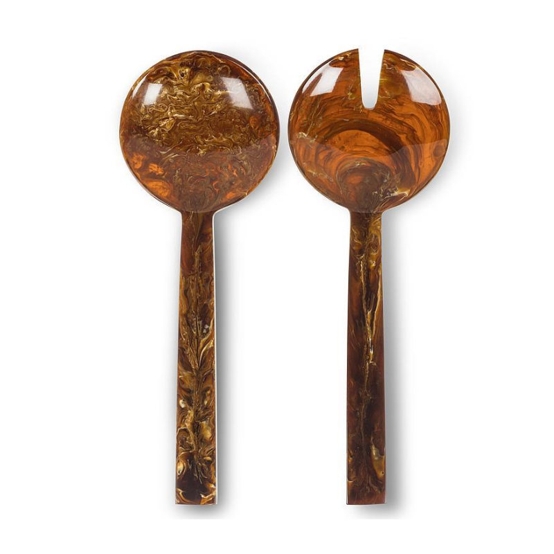 Oversize Brown Salad Server