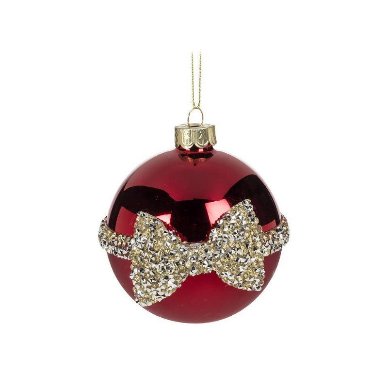 Jewelled Bow Ornament
