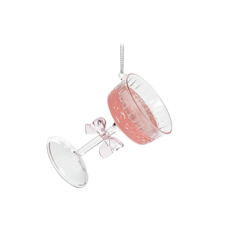 Pink Cocktail Ornament