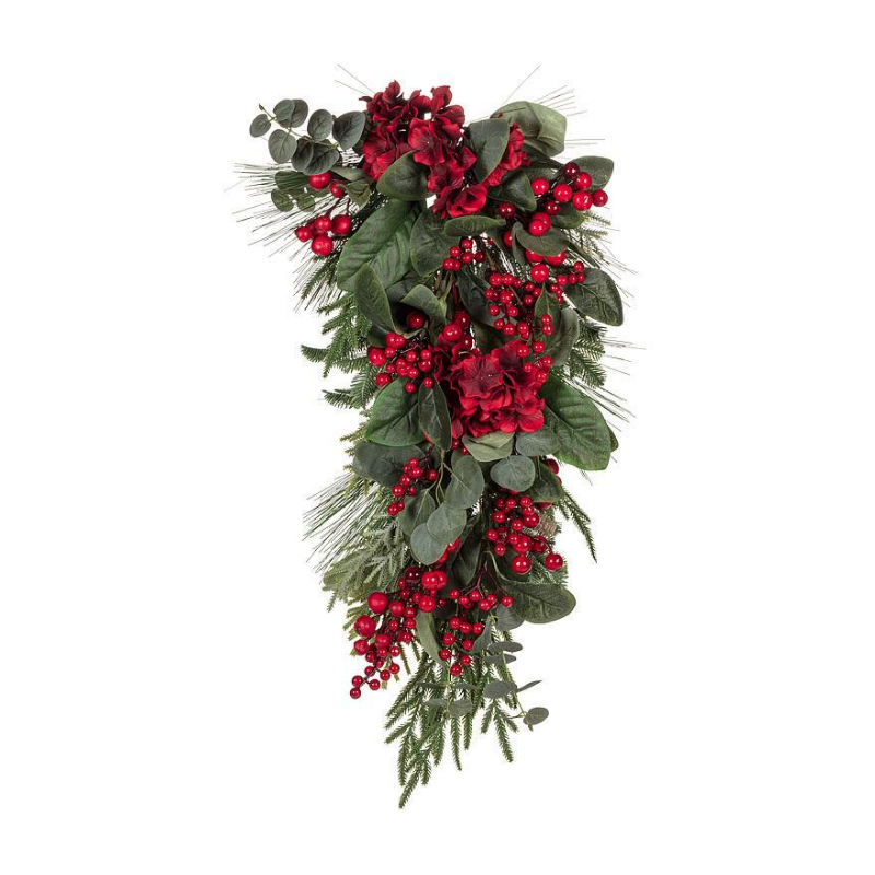 Floral Pine &amp; Berry Triple Drop
