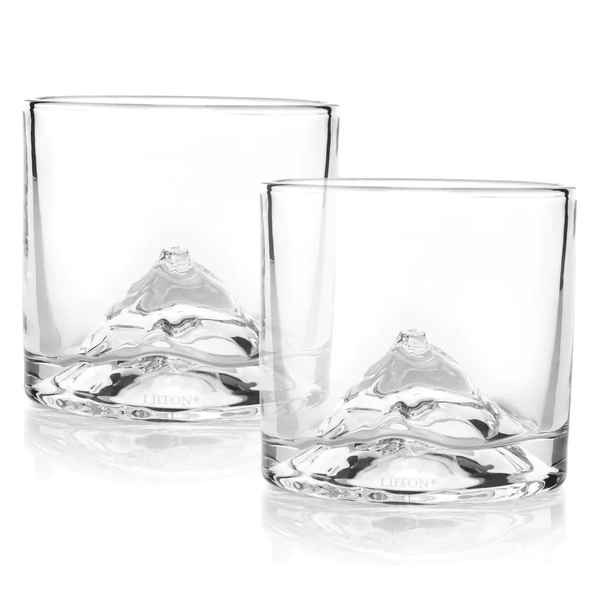 Fuji Whiskey Glasses - Set of 2