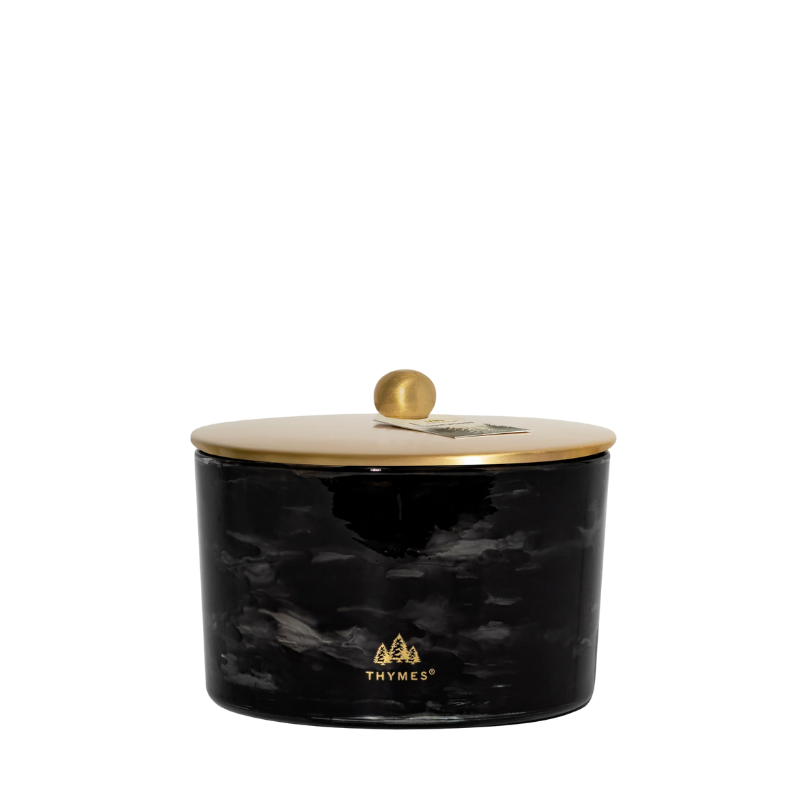 Thymes Noir Woods 3 Wick Candle