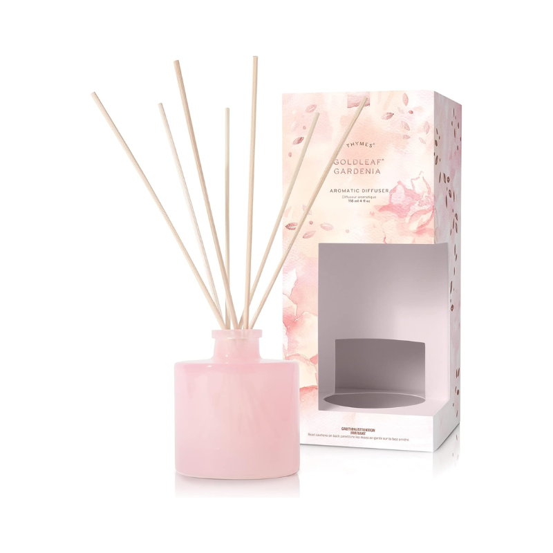 Thymes Goldleaf Gardenia Petite Diffuser