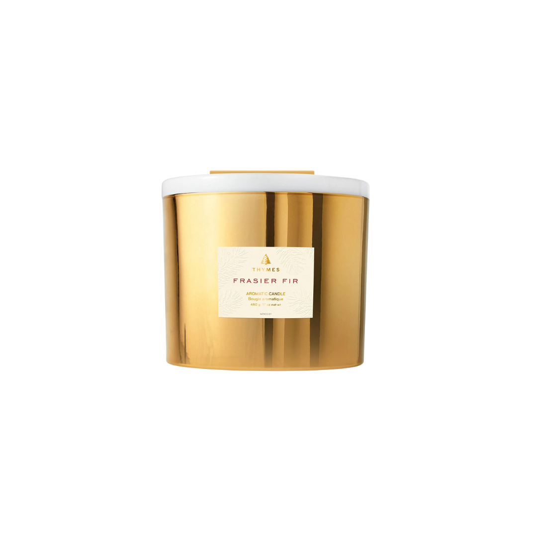 Frasier Fir Gold 3-Wick Candle