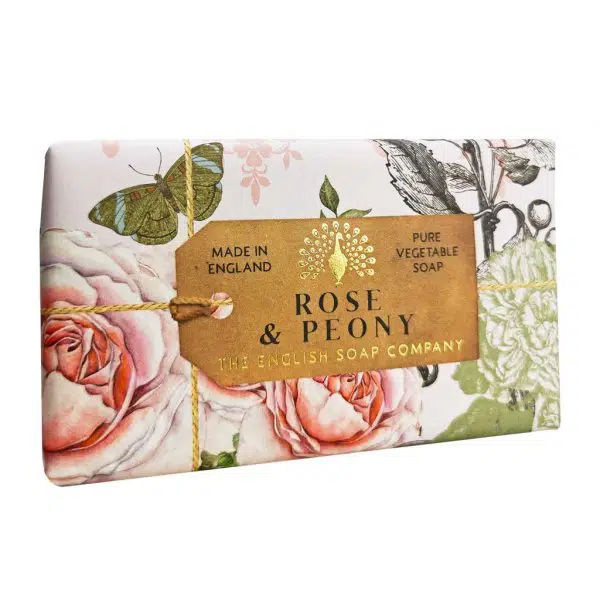 The English Soap Company Rose &amp; Peony Soap - Boutique Marie Dumas
