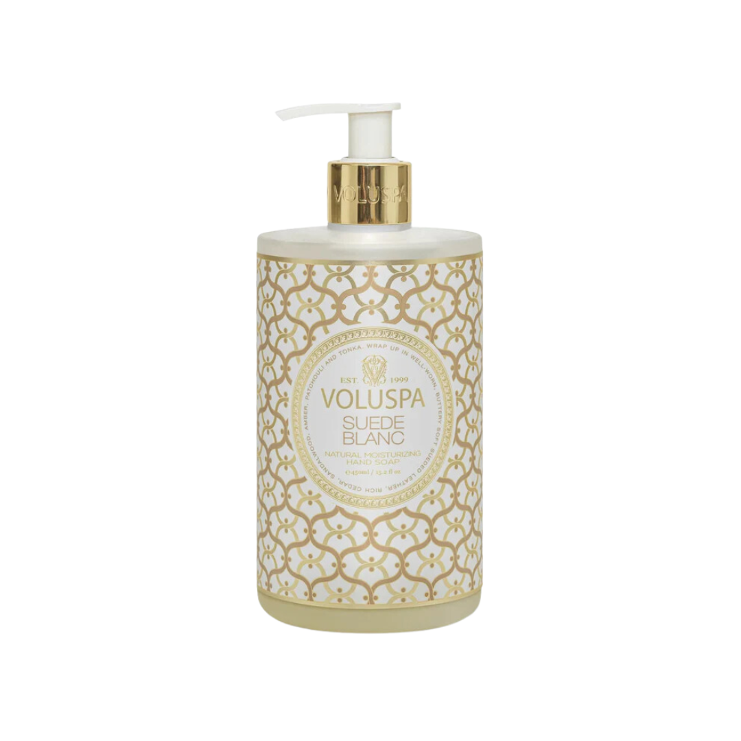 Voluspa Suede Blanc Hand Soap