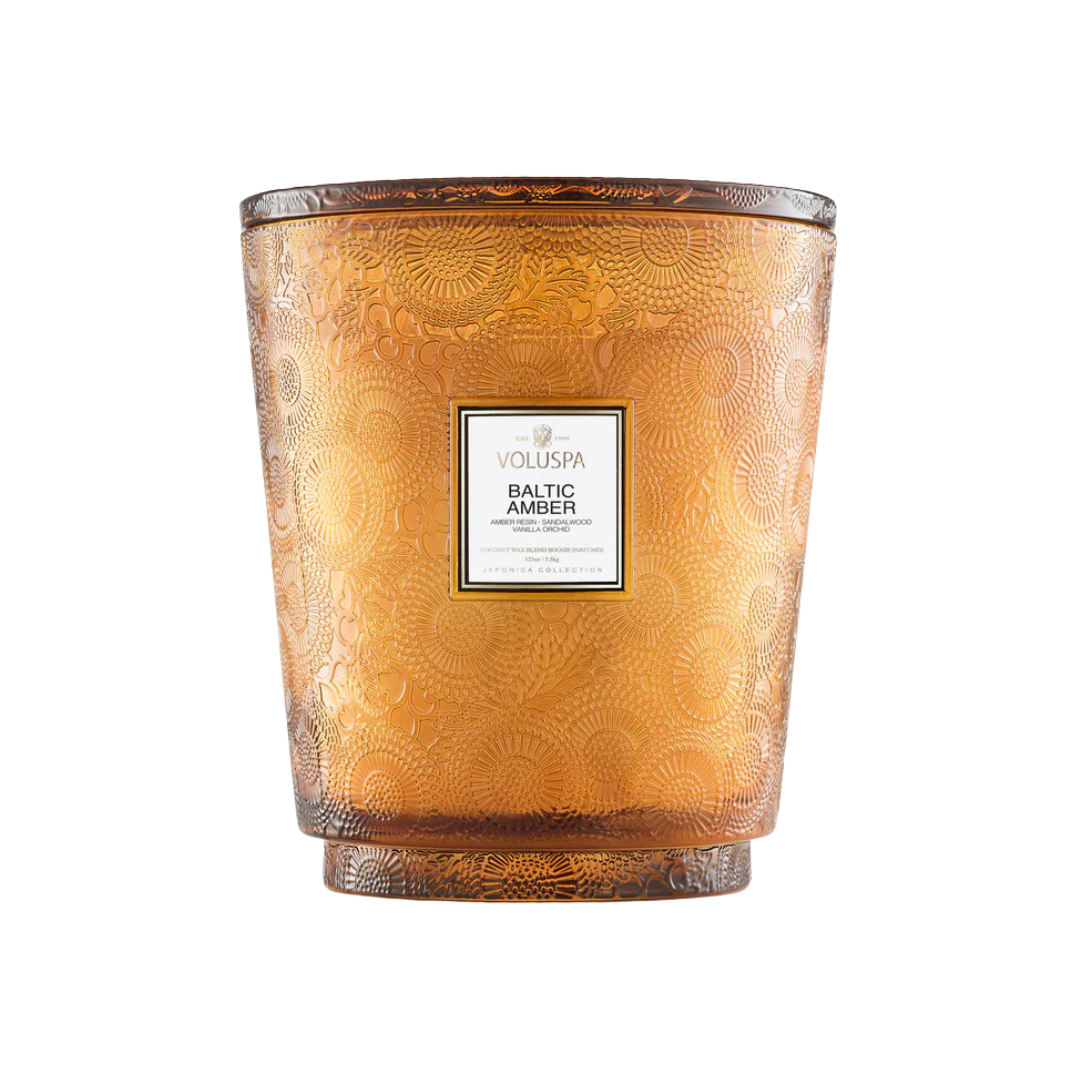Voluspa Baltic Amber 5 Wick Candle